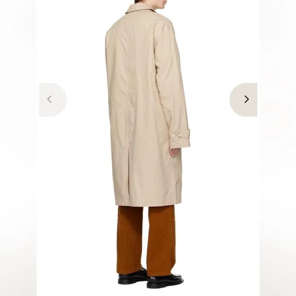 Saturdays Men’s NYC Clyde Classic Khaki Trench Coat XL NWT